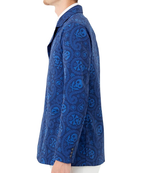 Loudmouth(ラウドマウス)の「LOUDMOUTH/ラウドマウス ゴルフウェア ストレッチ 総柄 シャツジャケット(その他アウター・メンズ・ライトグレー/ブラック/ネイビー・LL/L/XL)」の18枚目の写真