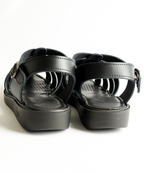 Arnold Palmer（アーノルドパーマー）の「AP本革グルカサンダル（サンダル・メンズ・ブラック/ダークブラウン/キャメル・M/L/S/LL）」の7枚目の写真