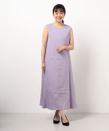 earth music&ecology | レーヨンリネンスリーブレスワンピース ＊(ワンピース)