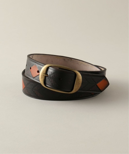 JOURNAL STANDARD(ジャーナルスタンダード)の「【BLACKNEY LEATHER WORKS/ ブラックニーレザーワークス】1 1/2 inch Retro(ベルト・メンズ・ウッド/ブラック系その他/チョコ/ブラックミックス/ブラウン/ブラウン系その他・34/36)」の3枚目の写真