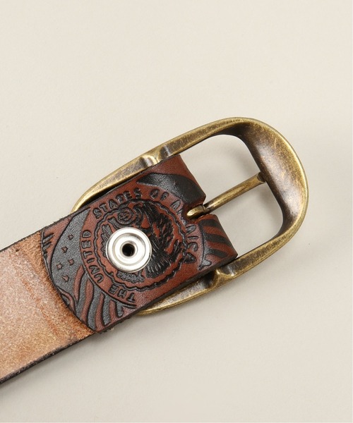JOURNAL STANDARD(ジャーナルスタンダード)の「【BLACKNEY LEATHER WORKS/ ブラックニーレザーワークス】1 1/2 inch Retro(ベルト・メンズ・ウッド/ブラック系その他/チョコ/ブラックミックス/ブラウン/ブラウン系その他・34/36)」の22枚目の写真