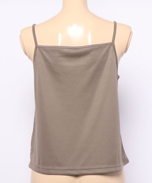 archives（アルシーヴ）の「半袖コードレースプルオーバー＋キャミset（Tシャツ/カットソー・レディース・カーキ/オフホワイト/ブラック・MEDIUM）」の20枚目の写真