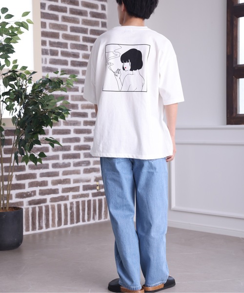 ACE SHOP（エースショップ）の「ワイドデニムシェフパンツ【ファッション系YouTuberめんくろ。コラボ】（デニムパンツ・メンズ・アイボリー/インディゴブルー/サックスブルー・MEDIUM/LARGE）」の13枚目の写真