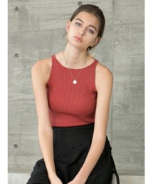KIIRA | KiiRA RIB KNIT TANK TOP ki-3403(タンクトップ)