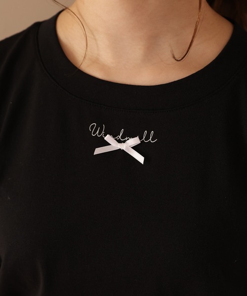 one after another NICE CLAUP（ワンアフターアナザーナイスクラップ）の「プリントTee（Tシャツ/カットソー・レディース・ブラック/オフホワイト/ピンク/ブルー/ライトピンク・FREE）」の20枚目の写真