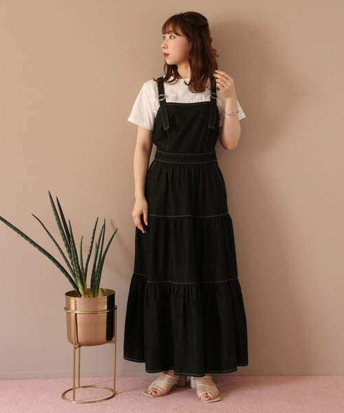 one after another NICE CLAUP（ワンアフターアナザーナイスクラップ）の「プリントTee（Tシャツ/カットソー・レディース・ブラック/オフホワイト/ピンク/ブルー/ライトピンク・FREE）」の17枚目の写真