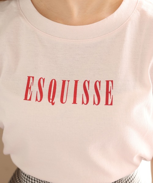 one after another NICE CLAUP（ワンアフターアナザーナイスクラップ）の「プリントTee（Tシャツ/カットソー・レディース・ブラック/オフホワイト/ピンク/ブルー/ライトピンク・FREE）」の8枚目の写真