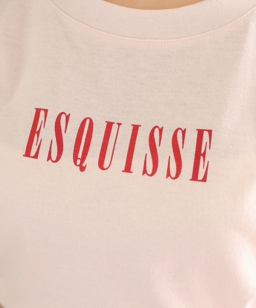 one after another NICE CLAUP（ワンアフターアナザーナイスクラップ）の「プリントTee（Tシャツ/カットソー・レディース・ブラック/オフホワイト/ピンク/ブルー/ライトピンク・FREE）」の9枚目の写真