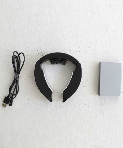 antiqua（アンティカ）の「バッテリー付きポータブルネッククーラー（生活家電・レディース・ブラック・FREE）」の11枚目の写真