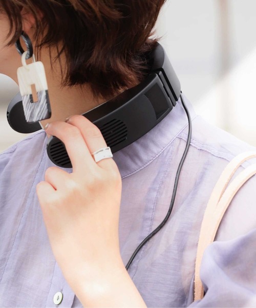 antiqua（アンティカ）の「バッテリー付きポータブルネッククーラー（生活家電・レディース・ブラック・FREE）」の20枚目の写真