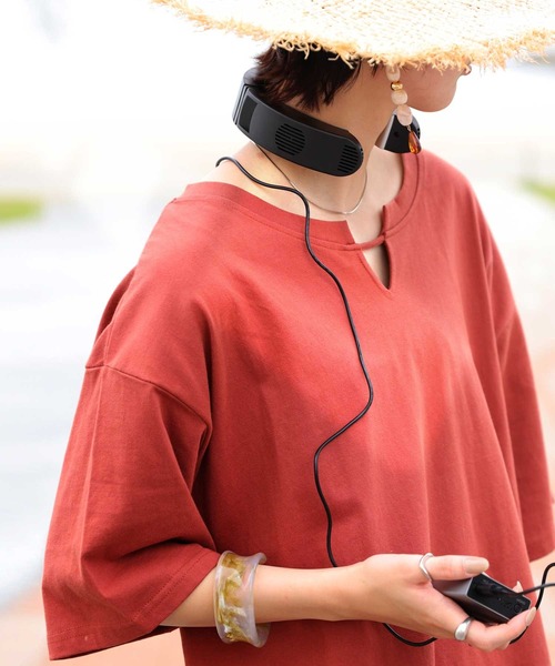 antiqua（アンティカ）の「バッテリー付きポータブルネッククーラー（生活家電・レディース・ブラック・FREE）」の22枚目の写真