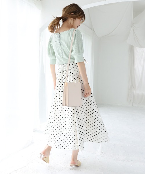 one after another NICE CLAUP（ワンアフターアナザーナイスクラップ）の「クリアヒールサンダル（サンダル・レディース・イエロー系その他・S/M/L/LL）」の4枚目の写真