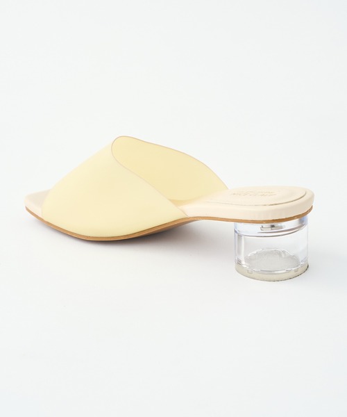 one after another NICE CLAUP（ワンアフターアナザーナイスクラップ）の「クリアヒールサンダル（サンダル・レディース・イエロー系その他・S/M/L/LL）」の10枚目の写真