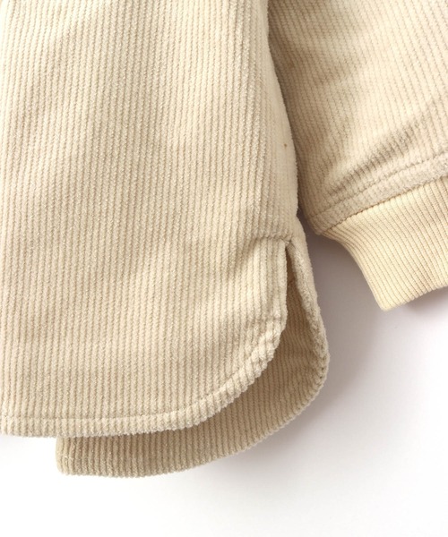 MAKE YOUR DAY（メイクユアデイ）の「コールテンCPOジャケット■150.160cm（その他アウター・キッズ・アイボリー/ベージュ・150/160）」の9枚目の写真