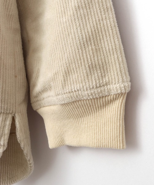 MAKE YOUR DAY（メイクユアデイ）の「コールテンCPOジャケット■150.160cm（その他アウター・キッズ・アイボリー/ベージュ・150/160）」の10枚目の写真