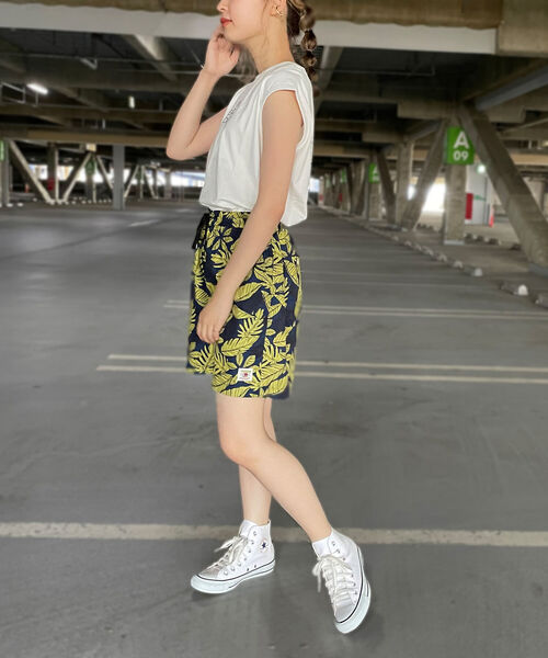 FREDY MAC（フレディーマック）の「【FREDYMAC ”SUNDAY TOOLS WEAR”】リーフ柄プリントショーツ（その他パンツ・メンズ・ブルー系その他7/グリーン系その他7/レッド系その他7・MEDIUM/LARGE）」の9枚目の写真