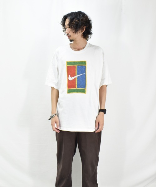 NIKE（ナイキ）の「【ヴィンテージ古着】90s NIKE ナイキ プリントTシャツ テニス（Tシャツ/カットソー・メンズ・ホワイト・XX-LARGE）」の3枚目の写真