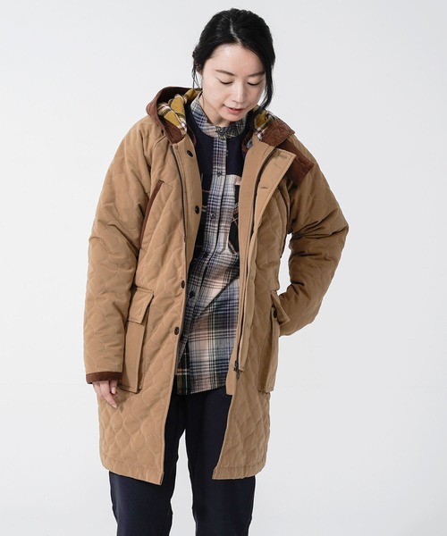 KRIFF MAYER Lady's Collection（クリフメイヤーレディースコレクション）の「マルチチェックシャツ（シャツ/ブラウス・レディース・ベージュ/ネイビー/グレー・LARGE/MEDIUM）」の9枚目の写真