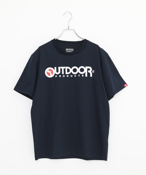 OUTDOOR PRODUCTS APPAREL(アウトドアプロダクツアパレル)の「ひんやり接触冷感素材使用UVカット機能付きロゴプリントTシャツ(Tシャツ/カットソー・メンズ・ホワイト/ブラック/ネイビー/グレー/カーキ・MEDIUM/LARGE/X-LARGE)」の5枚目の写真