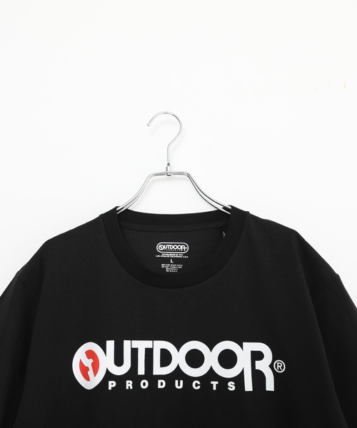 OUTDOOR PRODUCTS APPAREL(アウトドアプロダクツアパレル)の「ひんやり接触冷感素材使用UVカット機能付きロゴプリントTシャツ(Tシャツ/カットソー・メンズ・ホワイト/ブラック/ネイビー/グレー/カーキ・MEDIUM/LARGE/X-LARGE)」の6枚目の写真