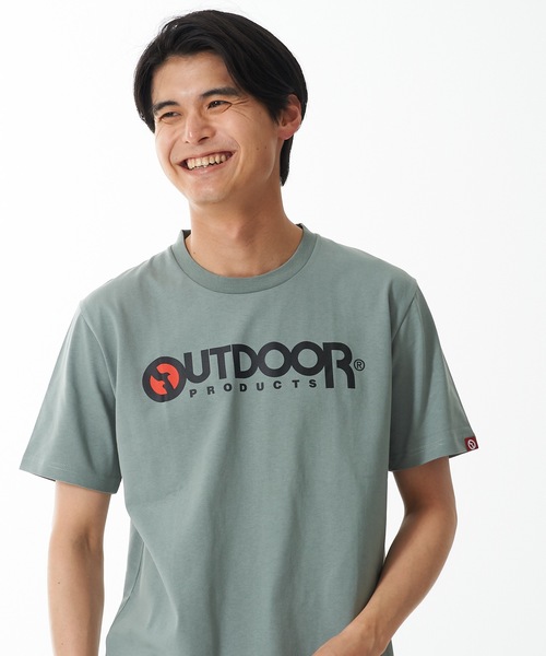 OUTDOOR PRODUCTS APPAREL(アウトドアプロダクツアパレル)の「ひんやり接触冷感素材使用UVカット機能付きロゴプリントTシャツ(Tシャツ/カットソー・メンズ・ホワイト/ブラック/ネイビー/グレー/カーキ・MEDIUM/LARGE/X-LARGE)」の17枚目の写真
