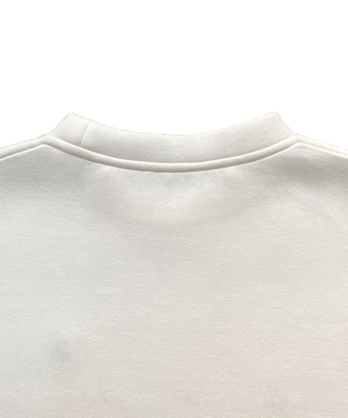 Avvenente(アベネンテ)の「【Avvenente】ボンディングプルオーバー(スウェット・レディース・ブラック/オフホワイト・M)」の4枚目の写真