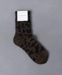 <UNITED ARROWS>レオパード ソックス