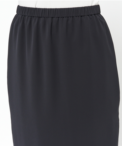 AMERICAN RAG CIE（アメリカンラグシー）の「シフォンミモレ丈タイトスカート（スカート・レディース・グレー/ネイビー・F）」の5枚目の写真