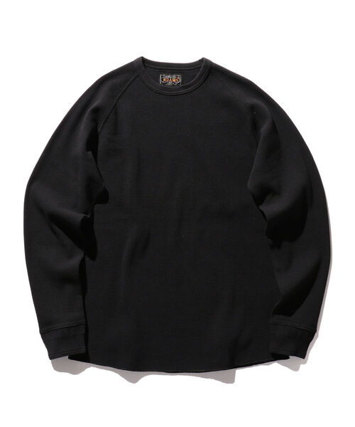 BEAMS PLUS（ビームスプラス）の「BEAMS PLUS / サーマル ロングスリーブ T シャツ（Tシャツ/カットソー・メンズ・ホワイト/ブラック/ヘザーグレー・SMALL/MEDIUM/LARGE/X-LARGE）」の3枚目の写真
