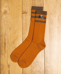 MR.EVERYDAY`S | MR.EVERYDAY’S ミスターエブリデイズ / ロングソックス 靴下 日本製ロゴエンブレムラインソックス (MR.LOGO EMBLEM BODER) / MR-E089-102(ソックス/靴下)