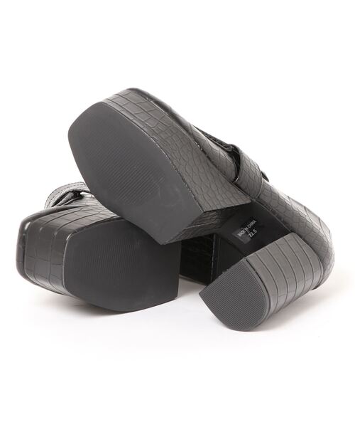 ENVYM（アンビー）の「スクエアートゥローファー（ローファー・レディース・その他/ブラック・24.5cm/23.5cm/22.5cm）」の12枚目の写真