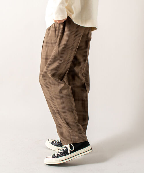 GLOSTER（グロスター）の「【GLOSTER/グロスター】EVALET QUICK DRY EASY PANTS イージーパンツ 21AW（その他パンツ・メンズ・ブラック/ダークブラウン/ベージュ系その他・MEDIUM/LARGE）」の3枚目の写真