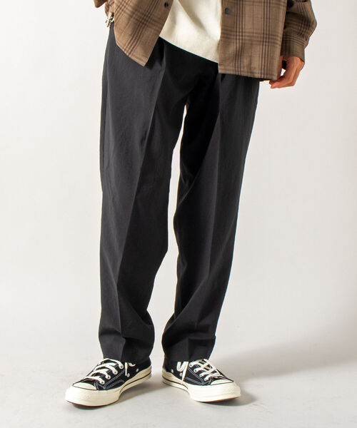 GLOSTER（グロスター）の「【GLOSTER/グロスター】EVALET QUICK DRY EASY PANTS イージーパンツ 21AW（その他パンツ・メンズ・ブラック/ダークブラウン/ベージュ系その他・MEDIUM/LARGE）」の2枚目の写真