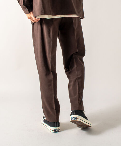 GLOSTER（グロスター）の「【GLOSTER/グロスター】EVALET QUICK DRY EASY PANTS イージーパンツ 21AW（その他パンツ・メンズ・ブラック/ダークブラウン/ベージュ系その他・MEDIUM/LARGE）」の13枚目の写真