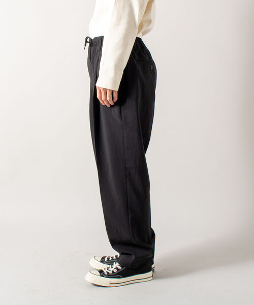 GLOSTER（グロスター）の「【GLOSTER/グロスター】EVALET QUICK DRY EASY PANTS イージーパンツ 21AW（その他パンツ・メンズ・ブラック/ダークブラウン/ベージュ系その他・MEDIUM/LARGE）」の19枚目の写真