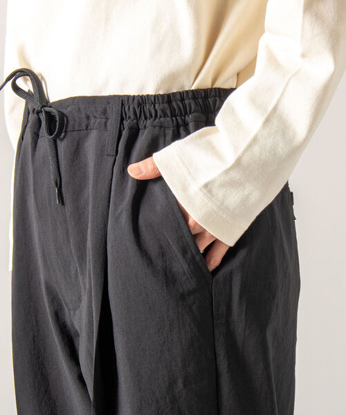 GLOSTER（グロスター）の「【GLOSTER/グロスター】EVALET QUICK DRY EASY PANTS イージーパンツ 21AW（その他パンツ・メンズ・ブラック/ダークブラウン/ベージュ系その他・MEDIUM/LARGE）」の6枚目の写真