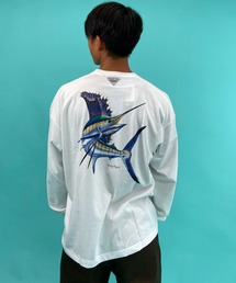 【ZOZOTOWN限定】columbia/コロンビア PFG CAREY CHEN バックプリントロンT PM3764