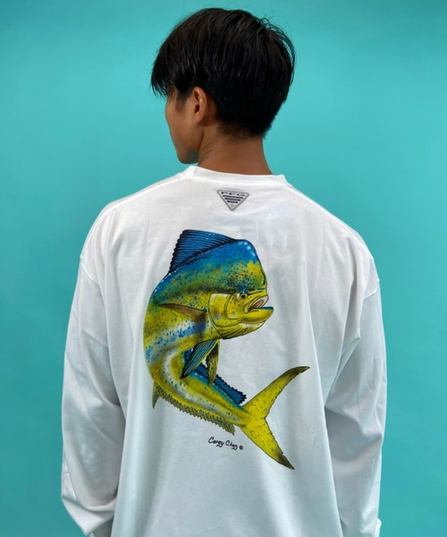 Columbia(コロンビア)の「【ZOZOTOWN限定】columbia/コロンビア PFG CAREY CHEN バックプリントロンT PM3764(Tシャツ/カットソー・メンズ・ホワイト系その他/ホワイト系その他2/ホワイト/ホワイト系その他3・M/L/S)」の3枚目の写真