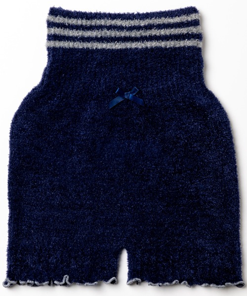 Lingerie by GeeRA(ランジェリーバイジーラ)の「ふんわりニットハラマキ付パンツ(その他アンダーウェア/インナー・レディース・ダークネイビー/ブラック/ネイビー/ベージュ・LARGE/MEDIUM)」の4枚目の写真