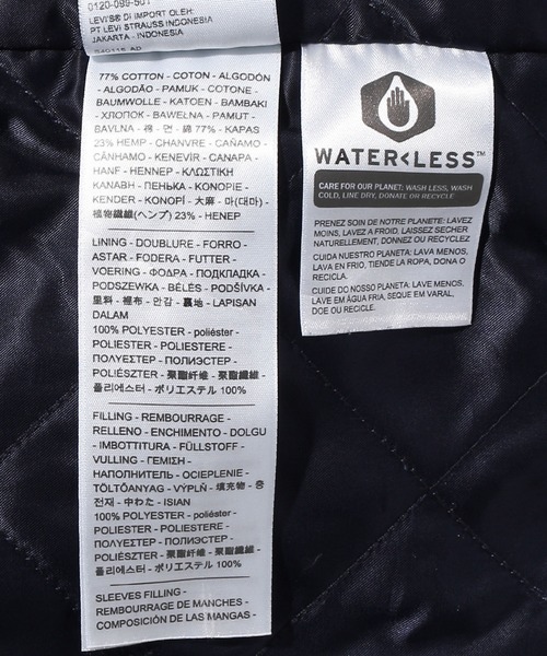 Levi's（リーバイス）の「Levi's(R) RED QUILTED チョアコート BLUE EYE（デニムジャケット・レディース・インディゴブルー・XS/S/M）」の11枚目の写真