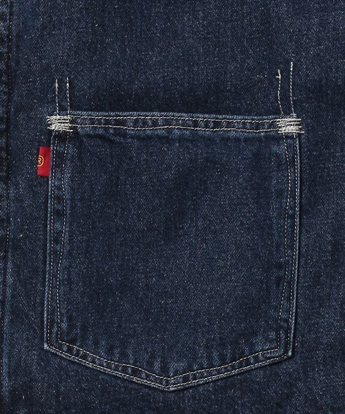 Levi's（リーバイス）の「Levi's(R) RED QUILTED チョアコート BLUE EYE（デニムジャケット・レディース・インディゴブルー・XS/S/M）」の10枚目の写真