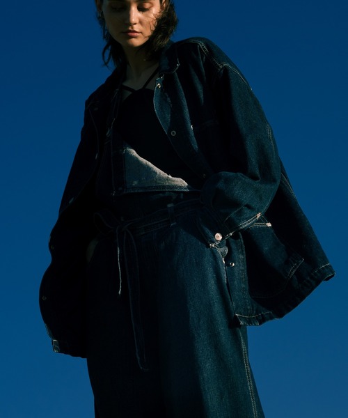 Levi's（リーバイス）の「Levi's(R) RED QUILTED チョアコート BLUE EYE（デニムジャケット・レディース・インディゴブルー・XS/S/M）」の14枚目の写真