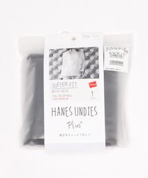 【HANES/ヘインズ】UndiesPlus モックネックロングスリーブ Tシャツ 抗菌防臭加工 HW4-U505