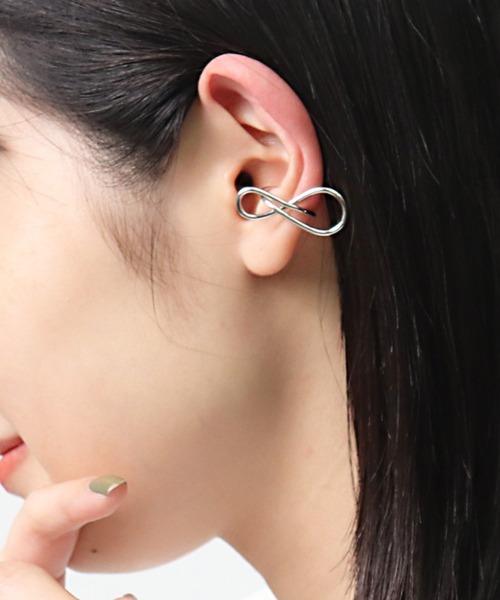 【 三丁目六番地Tokyo 】 エタニティモチーフ 両耳 イヤカフ MT 006 AMT（イヤーカフ）｜三丁目六番地Tokyo（サンチョウメロクバンチトウキョウ）