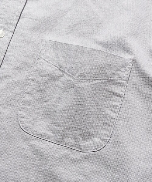 FREAK'S STORE（フリークスストア）の「ビックシルエット オックスフォード BDシャツ 長袖/ボタンダウンシャツ（シャツ/ブラウス・メンズ・チャコールグレー/その他13/ホワイト・MEDIUM/LARGE）」の14枚目の写真