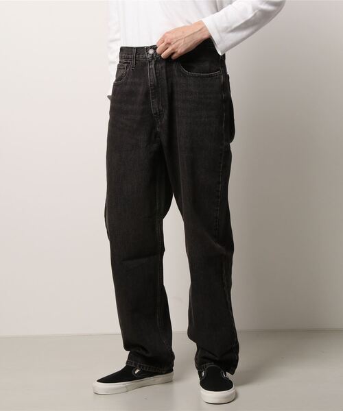 Levi's(リーバイス)の「【Levi's】「STAYLOOSE」 ルーズデニムパンツ(デニムパンツ・メンズ・ブラック・28inch/30inch/32inch/34inch)」の1枚目の写真