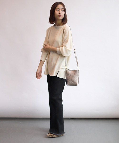 SLOBE IENA（スローブイエナ）の「【MAISON VINCENT/メゾン　ヴァンサン】 ミニショルダーバッグ◆（ショルダーバッグ・レディース・マスタード/ゴールド・FREE）」の17枚目の写真