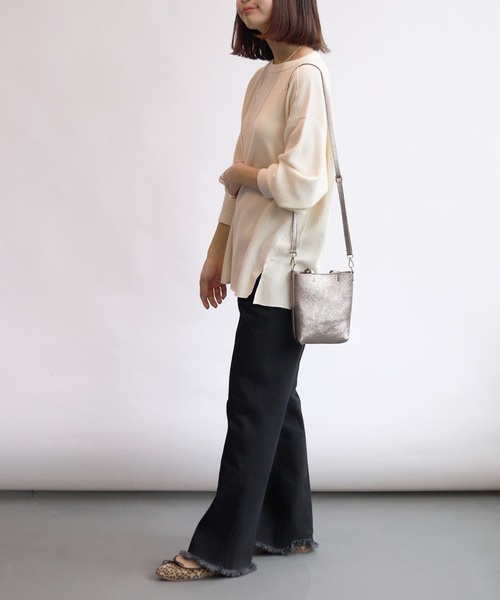 SLOBE IENA（スローブイエナ）の「【MAISON VINCENT/メゾン　ヴァンサン】 ミニショルダーバッグ◆（ショルダーバッグ・レディース・マスタード/ゴールド・FREE）」の11枚目の写真