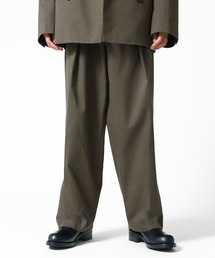 ARKnets | PORT BY ARK / ポートバイアーク：2tuck Trousers：PO10-P002[COR](チノパンツ)