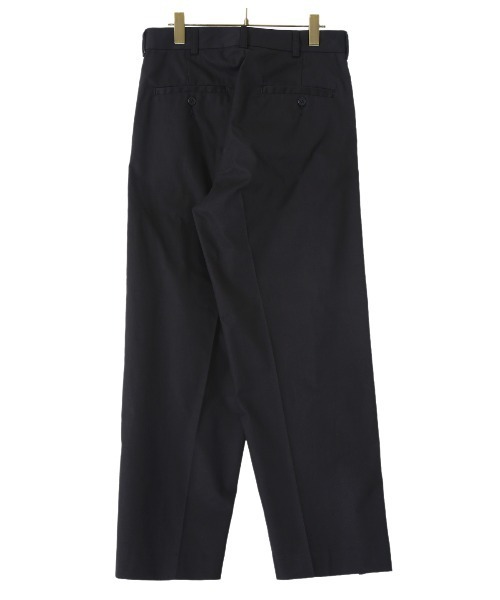 ARKnets（アークネッツ）の「PORT BY ARK / ポートバイアーク：2tuck Trousers：PO10-P002[COR]（チノパンツ・メンズ・ブラック/オリーブ・1/2）」の6枚目の写真